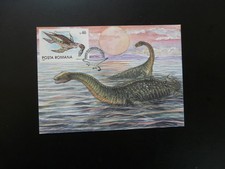 prehistory dinosaur maximum card Romania 1994 (6)