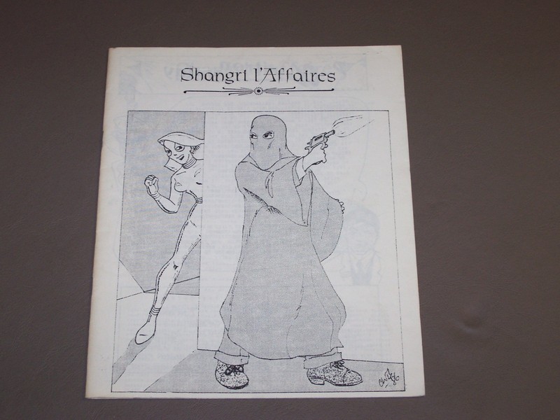 Shangri l'Affaires #3, 1986, rare fanzine, science fiction,