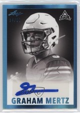 2021 Leaf Memories 1960 Base Platinum Spectrum 14/50 Graham Mertz Auto 1b8