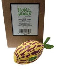 Enesco Home Grown Figurine 2011 PEPINO STRIPED STURGEON 4027161 in Box