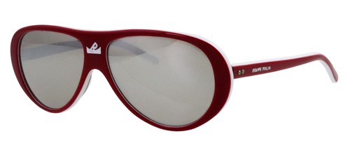 New Vintage BARUFFALDI 56mm Red White Blue USA Ski Sport Sunglasses Italy