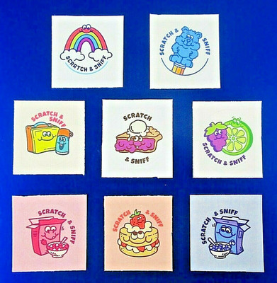 Everything Smells Retro 80's Fruit & Food Scratch & Sniff Sticker You Choose