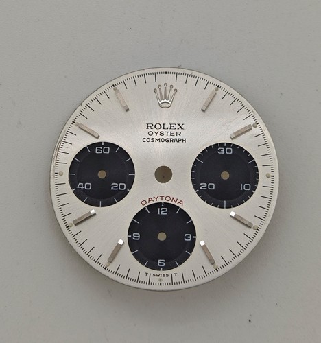 Rolex Daytona Vintage 6263 Silver Dial Small Red Singer 6265 Excellent Condition