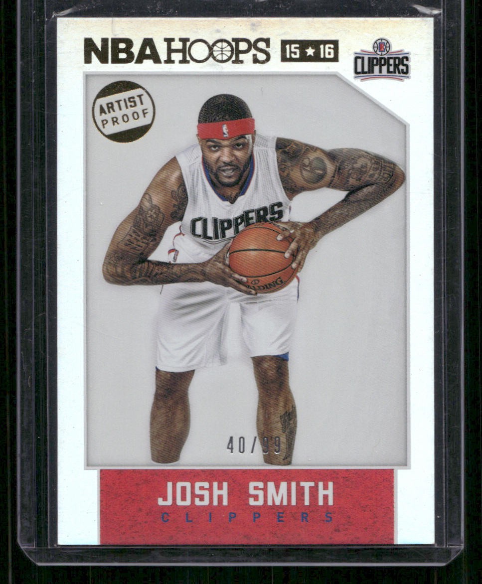 2015-16 Hoops #2 Josh Smith Artist Proof #/99