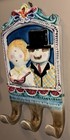 Vintage Ceramic Wall Hanger With Hooks Whimsical Art Pottery 13.5” X 7 1/4” X 3” — photo 5
