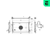 ERA MotorküHler WasserküHler 673477 FüR Ford Mondeo 3 B4Y B5Y Turnier BWY 16V