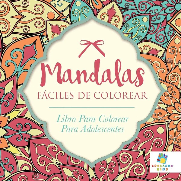 Educando Kids | Mandalas FáCiles De Colorear | Taschenbuch | Spanisch (2024)-image