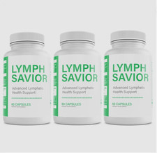 3X Lymph Savior Advanced Lymphatic Health Support Dietary Supplement 60 Capsules
