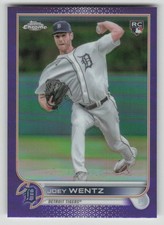 2022 Topps Chrome Update Joey Wentz #USC13 RC