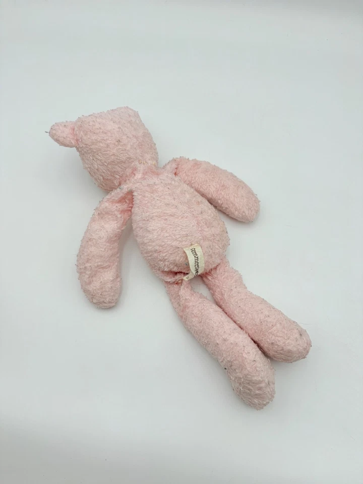 Commonwealth Pink Bear Plush Doll Long Legs Arms Floppy Hug a Plush Lovey 1999 - Image 4 of 4