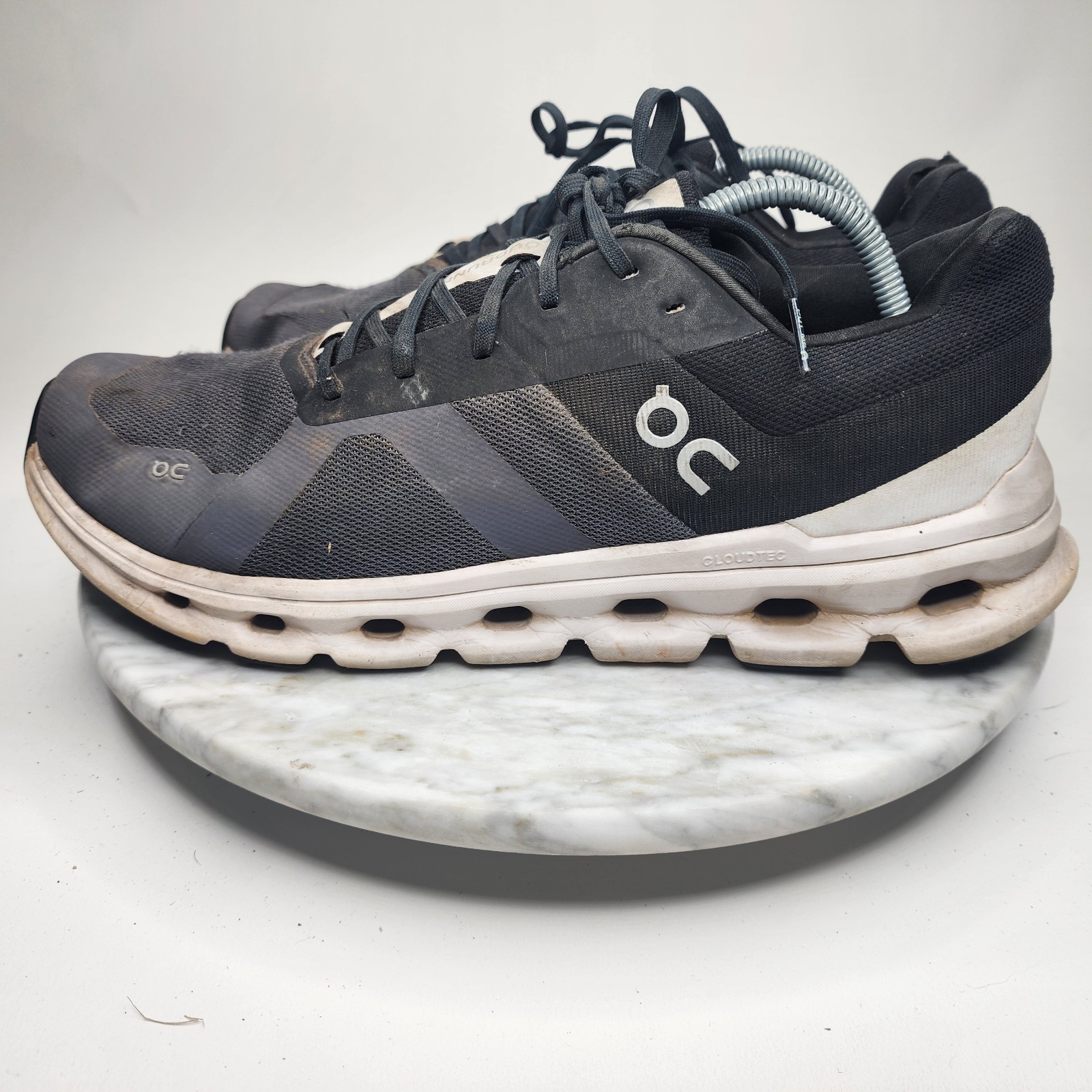 On Cloud Cloudrunner Eclipse Black Running Shoes … - image 5