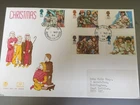 GB STAMPS LTD HAND NUMBERED 1/100 HOLY ISLAND CDS FIRST DAY COVER CHRISTMAS 94