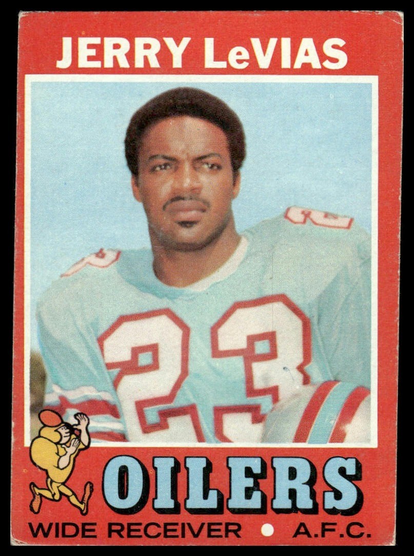 Jerry LeVias 1971 Topps #240 Houston Oilers VG
