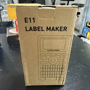 Supvn KataSym E11 Bluetooth Label Maker Machine w/4 Tapes Keyboard & App