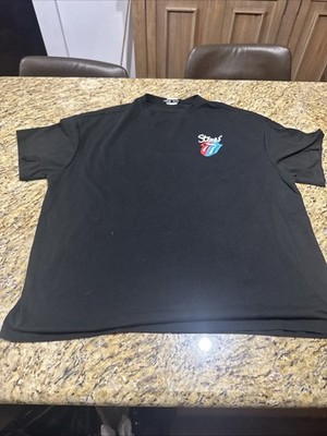SHEIN Rolling Stones Black Tongue / Lips  SS Shirt Women  Size 6 very nice shirt