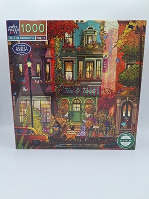 eeBoo ''Fall in Brooklyn'' 1000 Teile Puzzle 58,4 x 58,4 cm Neu (S172)