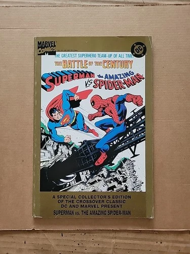 Superman vs. the Amazing Spider-Man #1 VF 1st Crossover Marvel & DC Reprint 1996