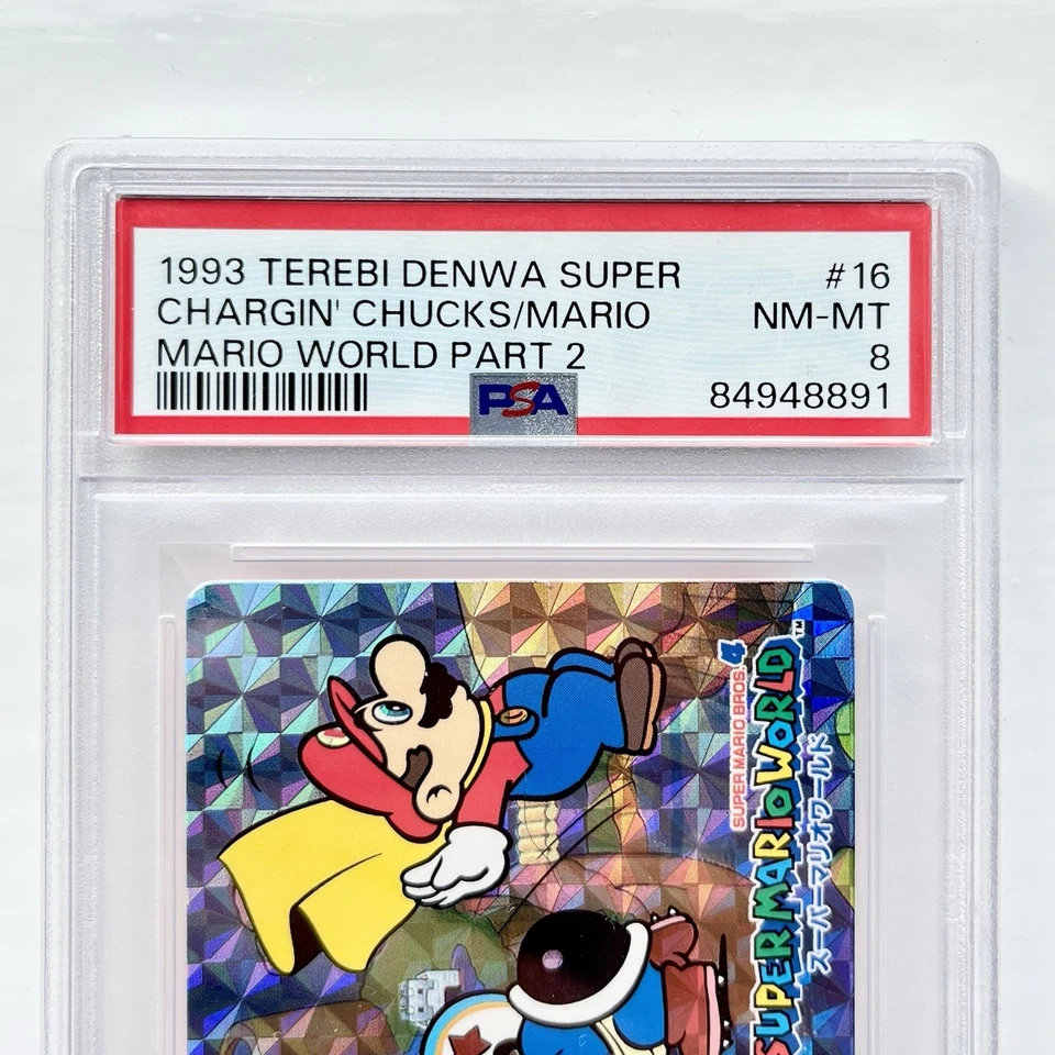 Nintendo 1993 Super Mario World Trading Card PSA Graded SNES GBA Video Game Rare - Image 4 of 4