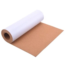 Cork Board Roll 100x16 Inch 3mm Thick Self Adhesive Bulletin Natural Liner