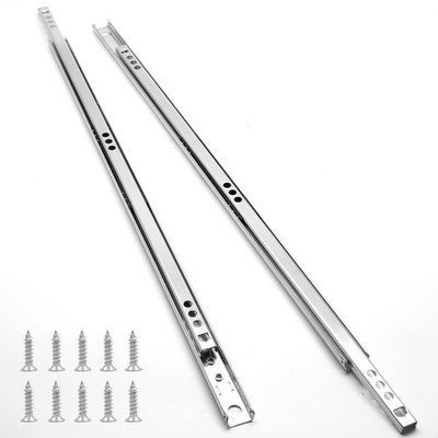 Suiwotin 15.7 Inch Drawer Slides, Metal Slide 15.7'' - 2PCS, Style 1 