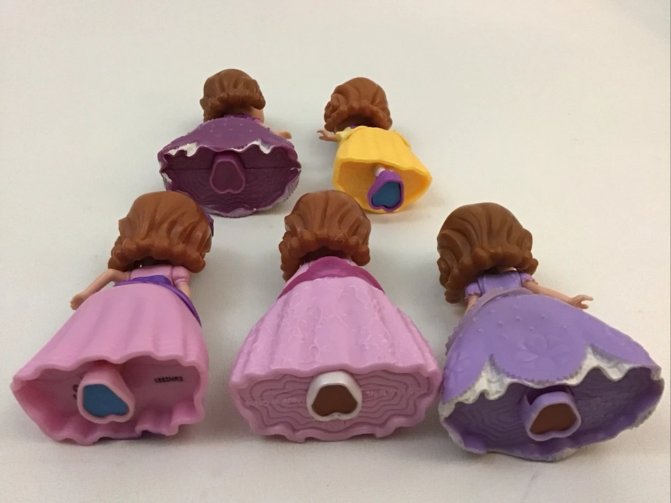 Lote de 5 figuras de lujo de la princesa Sofía de Disney lote superior PP Foto 2 de 4