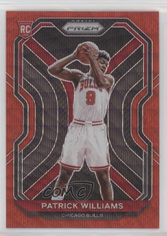 2020-21 Panini Prizm Ruby Wave Prizm Patrick Williams #288 00ma