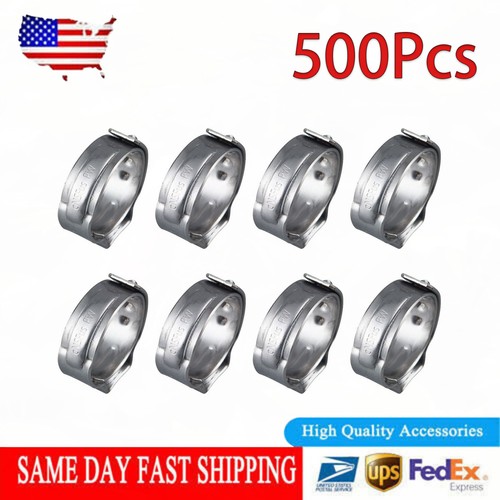 1/2 inch PEX Stainless Steel Clamp Cinch Rings Crimp Pinch Fitting 500 pcs