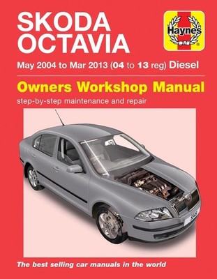 Skoda Octavia Diesel (May '04-Mar '13) 04 to 13 reg by Haynes Publishing Paperba