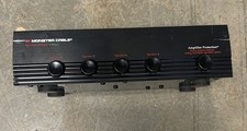 Monster Cable 4-Way Speaker Selector w/ Amplifier Protection, Black