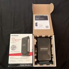 NETGEAR CM1000 DOCSIS 3.1 Cable Modem 1Gbps Ethernet Xfinity Spectrum Damage Box