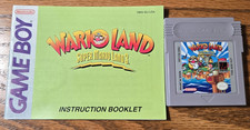 Very Clean Wario Land: Super Mario Land 3 (Game Boy) W Manual