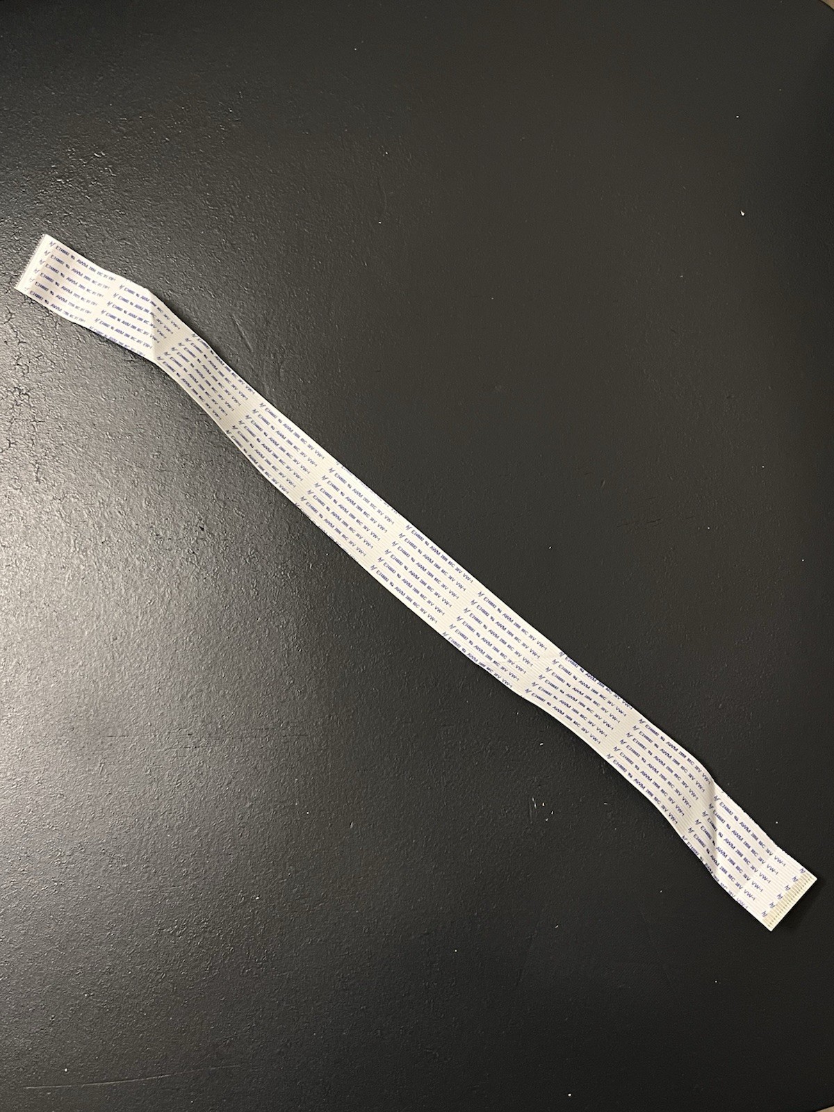 HF E248682 FFC Flat Cable Ribbon 1mm Pitch AWM 2896 (24 x 383mm) 23 Pin Type 1