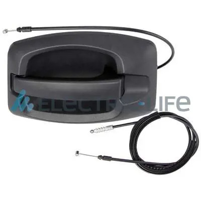 Door handle Left Front black ZR80597 ELECTRIC LIFE for FIAT PEUGEOT CITROËN