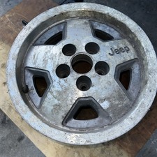 87-95 Jeep Xj Cherokee Yj Wrangler Oem 5 Spoke Slot Wheel 15x7 Used Rim B