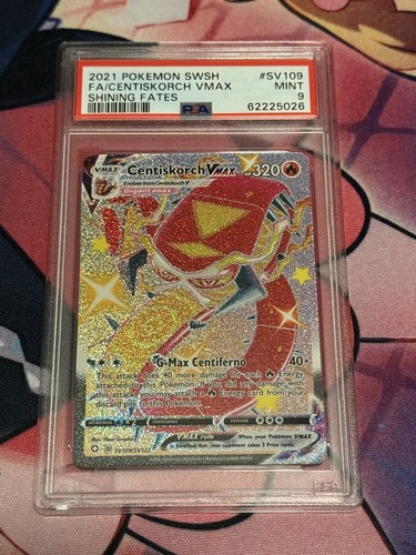 Centiskorch VMAX graded PSA 9 for sale on eBay