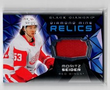 2025-26 Upper Deck Black Diamond Mine Relics Moritz Seider Detroit Red Wings