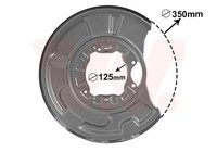 VAN Wezel Spritzblech, Bremsscheibe 3041374 FüR MERCEDES-BENZ