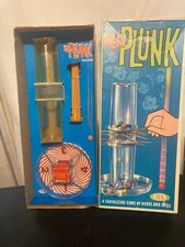 Vintage 1967 KERPLUNK Family Game Ideal Ker Plunk -Missing Pieces - Not Complete