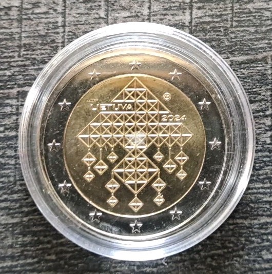 2 Euro Lituanie 2024 'Jardin De Paille'