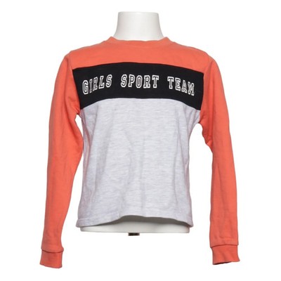 Zeeman, Sweatshirt, Größe: 122/128, Orange/Grau/Schwarz #3BV