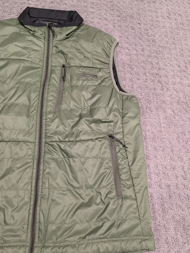 Sitka Kelvin Lite Vest Large Olive Insulated Synthetic Puffy Excellent Free ⛴️! - Image 3 of 4