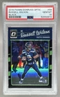 82002872 Russell Wilson 2016 Panini Donruss Optic #89 Black /25 PSA 10