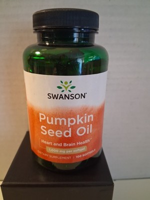 NEW Pumpkin Seed Oil 1,000 mg 100 Softgels Pumpkin Seed Oil New