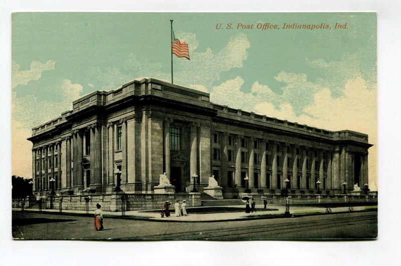 US POST OFFICE INDIANAPOLIS IND - LOT OF 1