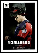 2024 Michael Papierski Choice Minor League Rookie Card Mariners Tacoma Rainiers