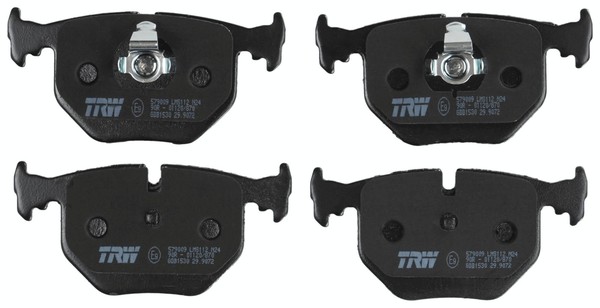 TRW Bremsbelagsatz Scheibenbremse Cotec GDB1530 FüR BMW X5 X3 E46 Z8 Z4 E38 E39-image