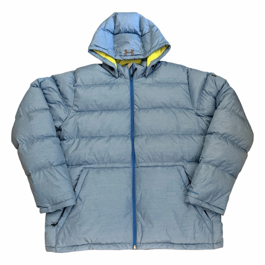 Under Armour UA Storm Coldgear Infared Down Puffer Jacket w Hood Size XXL Men’s