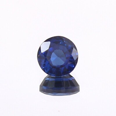 AAA Extra Fine Natural Ceylon Blue Sapphire Loose Round Gemstone Cut 5x5 MM