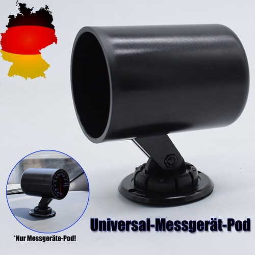 Universal Instrumenten Halter Halterung Turbo Boost Armaturenbrett Träger 52mm - Picture 2 of 6