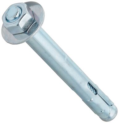 ITW Red Head 3/8" X 3" Hex Sleeve Anchor – 15-Pack, Zinc Plated, For Concrete, Block & Brick